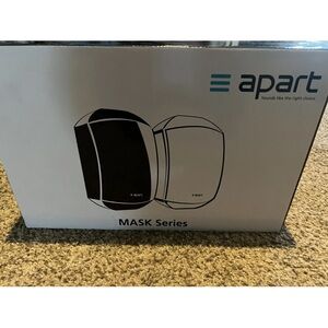 White Outdoor/Indoor Wall Speakers Pair - Portable Audio